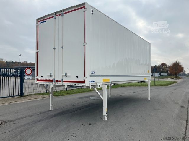 Swap body trailer KRONE Wechselbrücke Koffer
