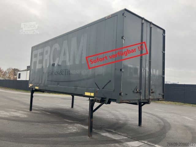 Swap body trailer KRONE Wechselbrücke Koffer