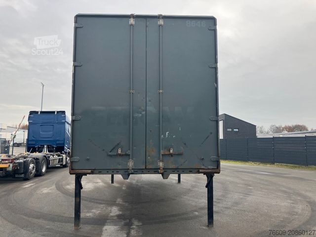 Swap body trailer KRONE Wechselbrücke Koffer