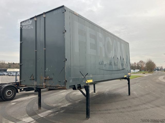 Swap body trailer KRONE Wechselbrücke Koffer