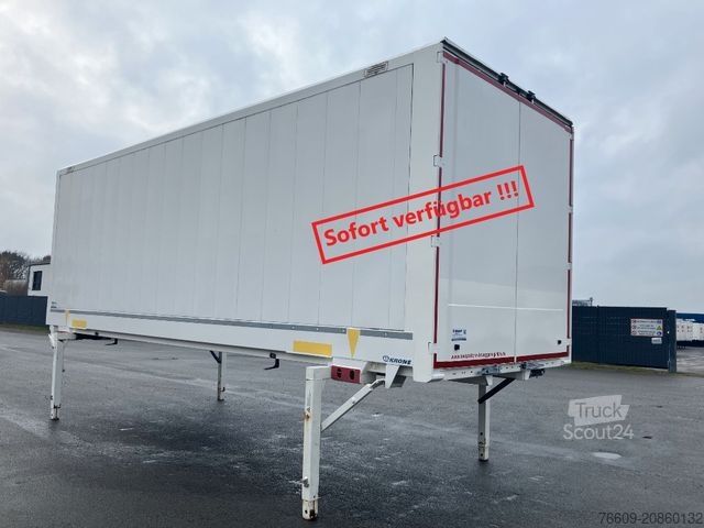 Swap body trailer KRONE Wechselbrücke Koffer