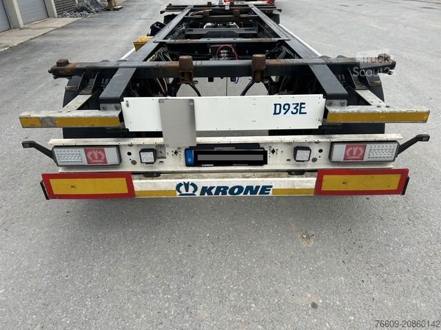 Swap chassis trailer KRONE 2 Achswechselfahrgestell, Typ: MAXI AZW 18 eL3B7