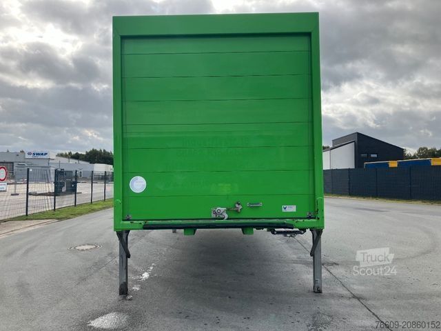 Prikolica z zamenljivo nadgradnjo SPIER Wechselbrücke Koffer