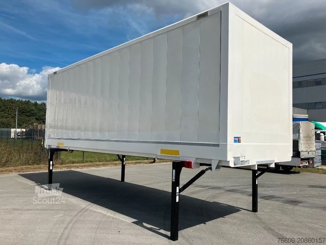 Swap body trailer KRONE Wechselbrücke Koffer