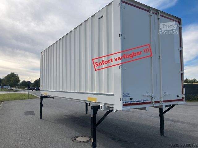 Prikolica z zamenljivo nadgradnjo  Wechselbrücke Koffer