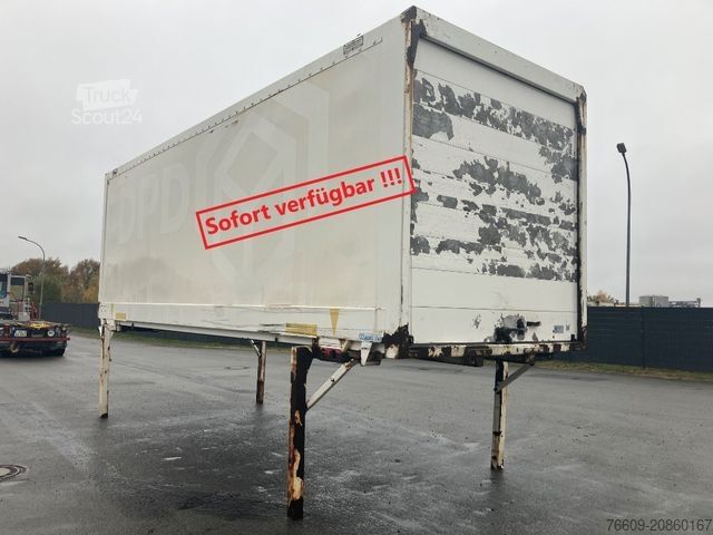Swap body trailer KRONE Wechselbrücke Koffer