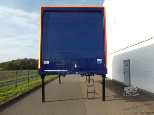 Swap body trailer KRONE Heck Alu.- Rolltor