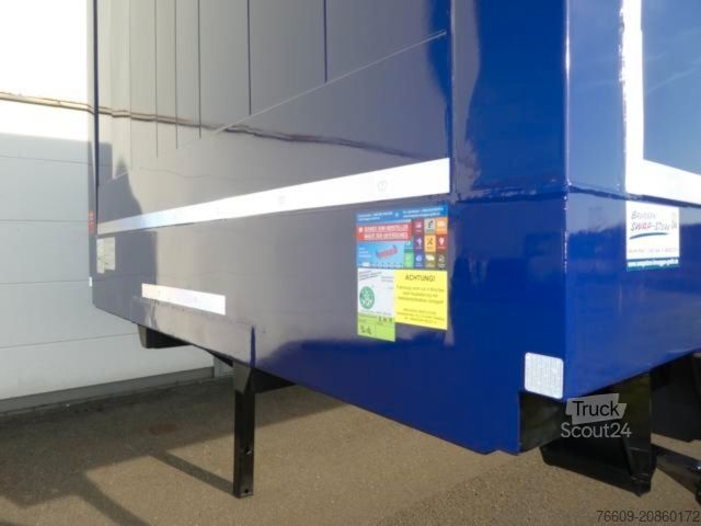 Swap body trailer KRONE Heck Alu.- Rolltor