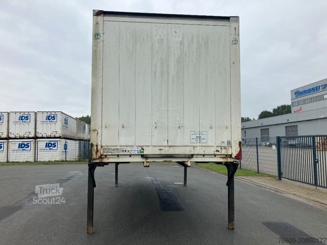 Swap body trailer KRONE Wechselbrücke Pritsche