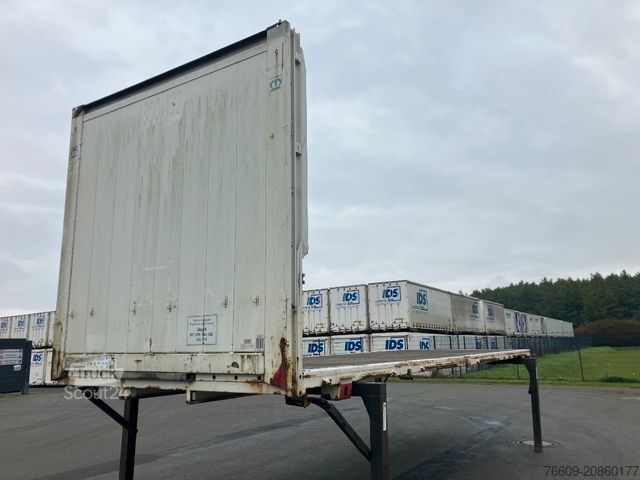 Swap body trailer KRONE Wechselbrücke Pritsche