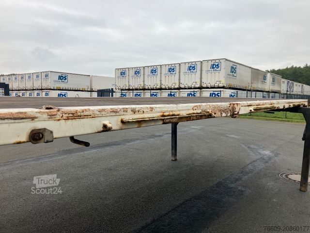 Swap body trailer KRONE Wechselbrücke Pritsche