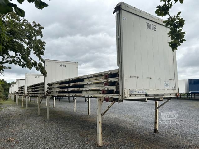 Swap body trailer KRONE Baustoff-Flat