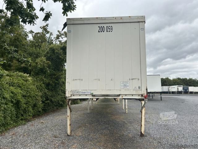 Swap body trailer KRONE Baustoff-Flat