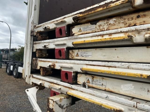 Swap body trailer KRONE Baustoff-Flat