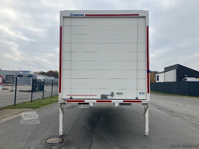 Swap body trailer KRONE Wechselbrücke Koffer