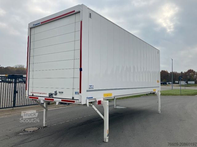 Swap body trailer KRONE Wechselbrücke Koffer