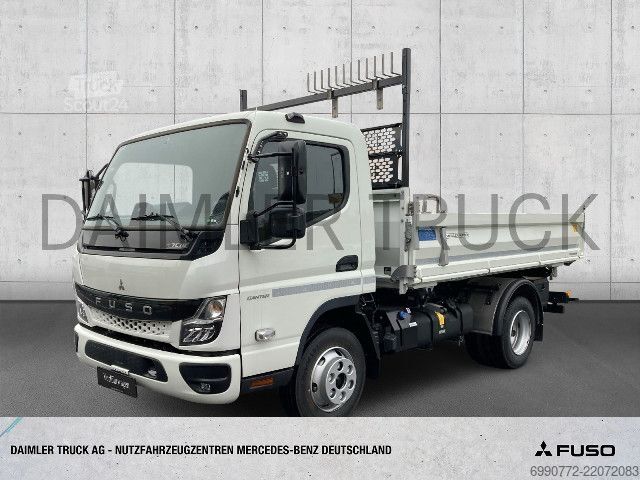 Driezijdige kipper bestelwagen FUSO Mitsubishi Canter 7C18 Meiller Kipper TRIGENIUS AH