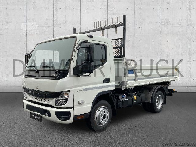 Driezijdige kipper bestelwagen FUSO Mitsubishi Canter 7C18 Meiller Kipper TRIGENIUS AH
