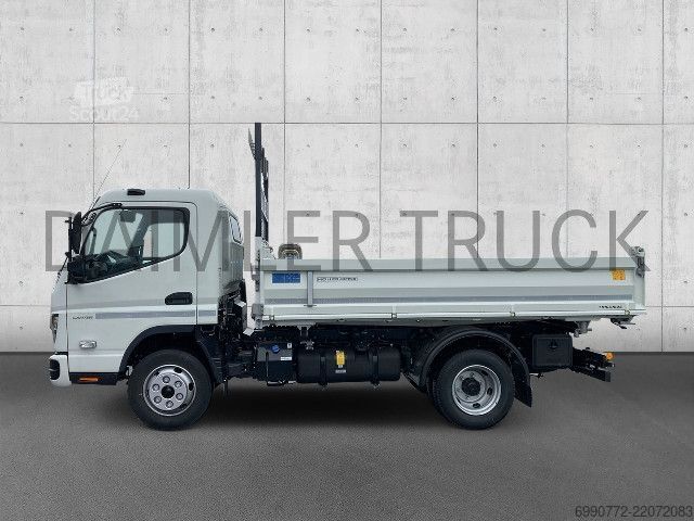 Driezijdige kipper bestelwagen FUSO Mitsubishi Canter 7C18 Meiller Kipper TRIGENIUS AH