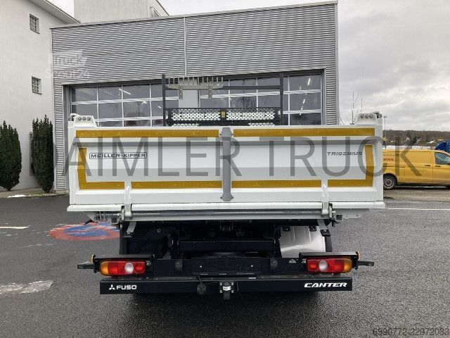 Driezijdige kipper bestelwagen FUSO Mitsubishi Canter 7C18 Meiller Kipper TRIGENIUS AH