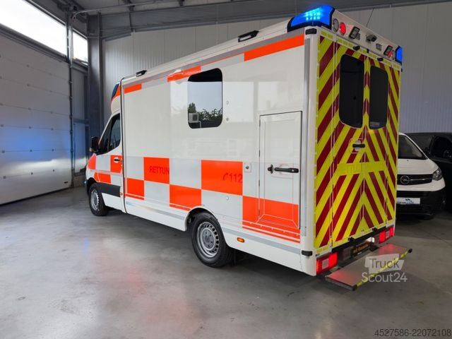 Itfaiye aracı MERCEDES-BENZ Sprinter III 516 RTW/KTW KOFFER*RETTUNGSFAHRZEUG