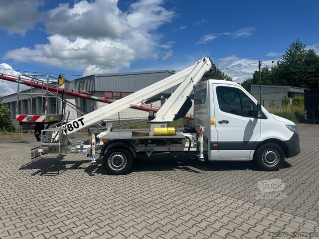 Kamyon üzeri eklemli platform MERCEDES-BENZ Sprinter 314 / GSR B 180 T / HomeButton