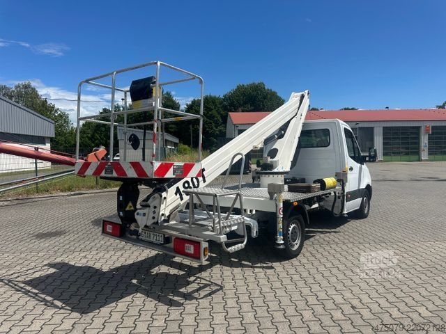 Kamyon üzeri eklemli platform MERCEDES-BENZ Sprinter 314 / GSR B 180 T / HomeButton