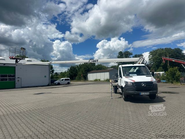 Kamyon üzeri eklemli platform MERCEDES-BENZ Sprinter 314 / GSR B 180 T / HomeButton