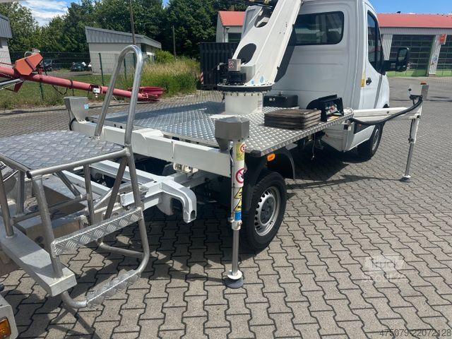 Kamyon üzeri eklemli platform MERCEDES-BENZ Sprinter 314 / GSR B 180 T / HomeButton