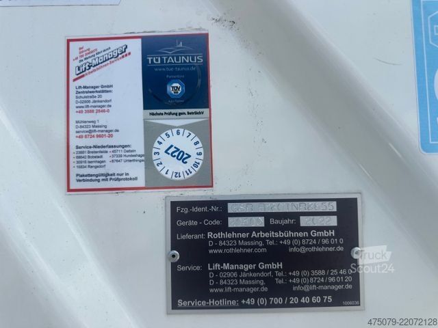 Kamyon üzeri eklemli platform MERCEDES-BENZ Sprinter 314 / GSR B 180 T / HomeButton