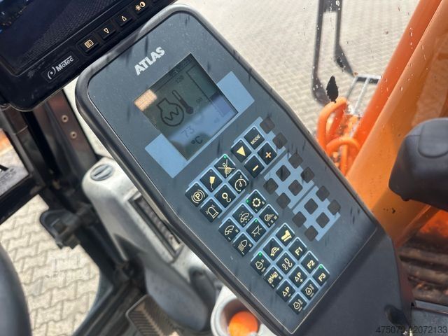 Tekerlekli ekskavatör ATLAS 160 W **Löffelpaket + Greifer**
