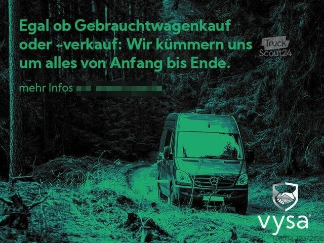 Κλειστό βαν FORD Transit Custom Lang Mixto 5 Sitze Klima STHZ AHK
