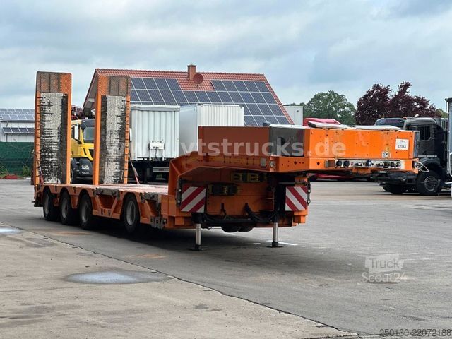Dieplader oplegger FAYMONVILLE MULTIMAX 4.Achs Tieflader / REMORQUE/ AGGREGAT/