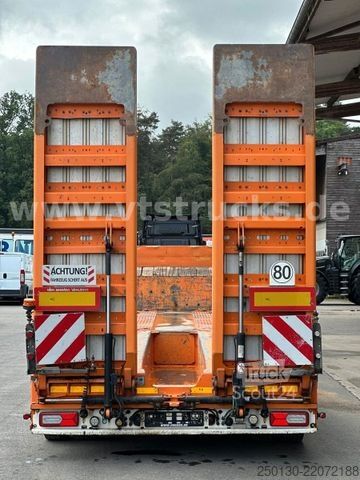 Dieplader oplegger FAYMONVILLE MULTIMAX 4.Achs Tieflader / REMORQUE/ AGGREGAT/