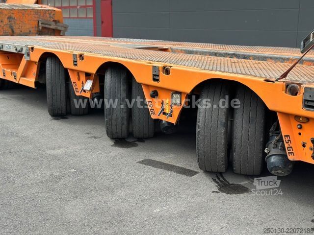 Dieplader oplegger FAYMONVILLE MULTIMAX 4.Achs Tieflader / REMORQUE/ AGGREGAT/