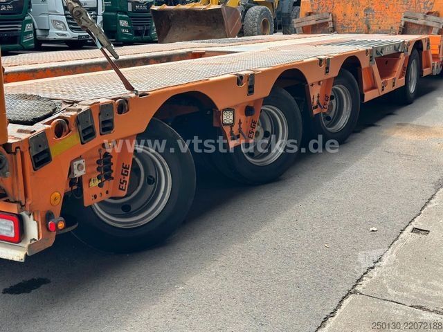 Dieplader oplegger FAYMONVILLE MULTIMAX 4.Achs Tieflader / REMORQUE/ AGGREGAT/