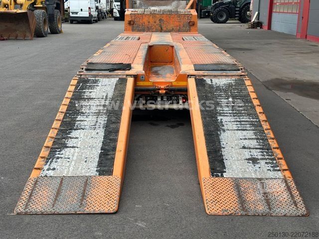 Dieplader oplegger FAYMONVILLE MULTIMAX 4.Achs Tieflader / REMORQUE/ AGGREGAT/