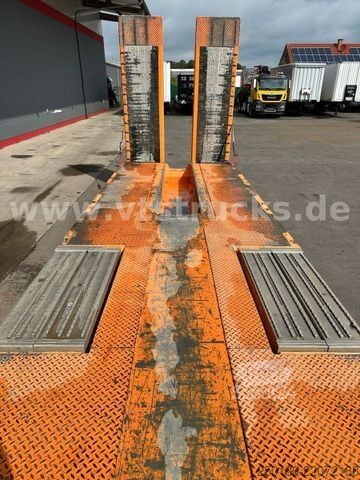 Dieplader oplegger FAYMONVILLE MULTIMAX 4.Achs Tieflader / REMORQUE/ AGGREGAT/