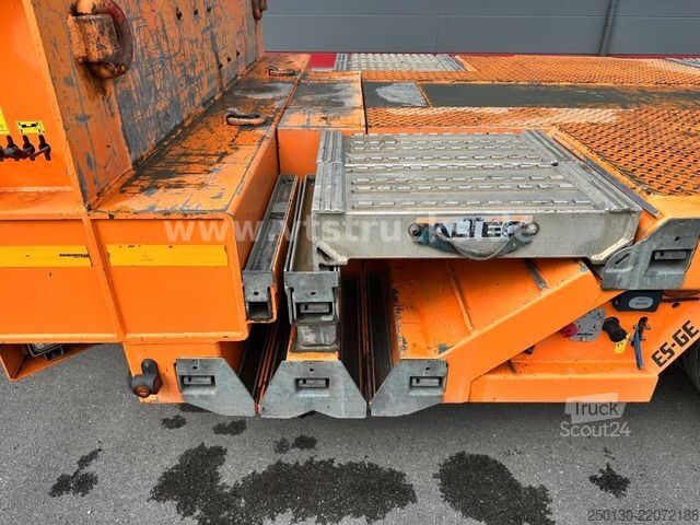 Dieplader oplegger FAYMONVILLE MULTIMAX 4.Achs Tieflader / REMORQUE/ AGGREGAT/