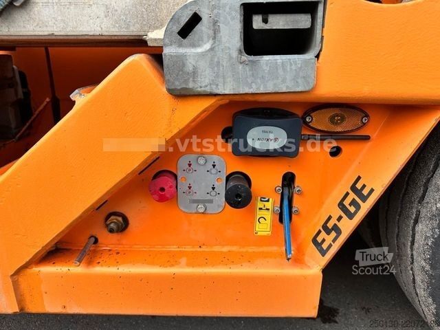 Dieplader oplegger FAYMONVILLE MULTIMAX 4.Achs Tieflader / REMORQUE/ AGGREGAT/