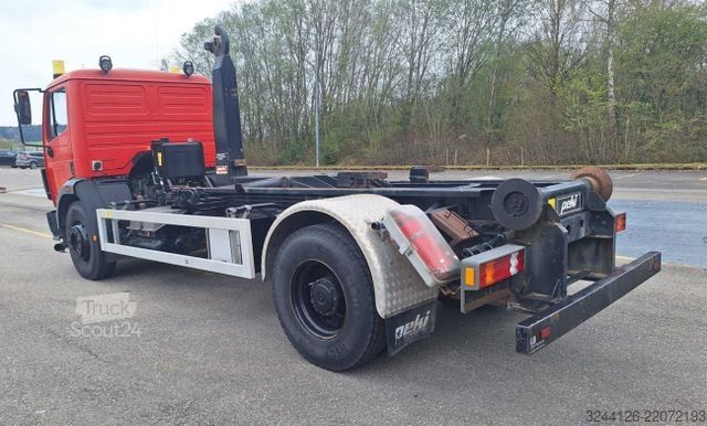 Camion benne à bras amovible MERCEDES-BENZ SK 1729/V8/Abroller/erwehr/40TKM/TÜV/Knick