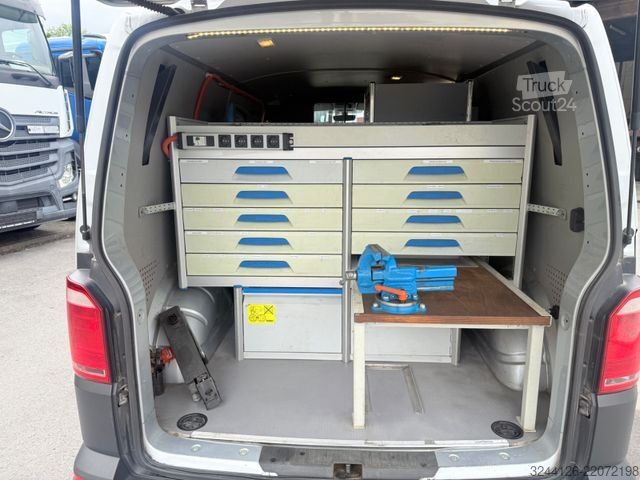Fourgon tôlé VOLKSWAGEN T6 Werkstattwagen-Sortimo/Kombi/lang 4Motion