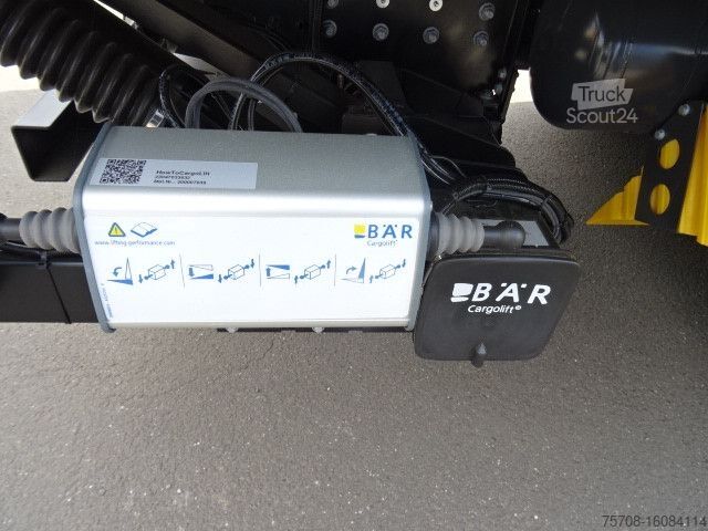 Plattewagen met zeil MERCEDES-BENZ 2536 Actros*7,35 m*2x AHK*NLA