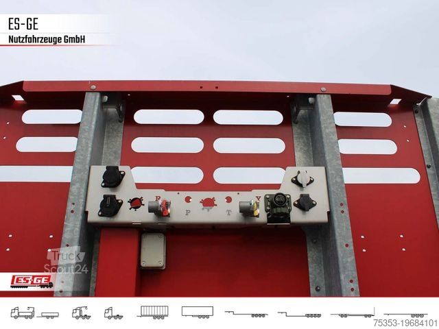 Semiremorcă cu platformă de lucru FAYMONVILLE Telemax Megatrailer - doppelt teleskopierbar