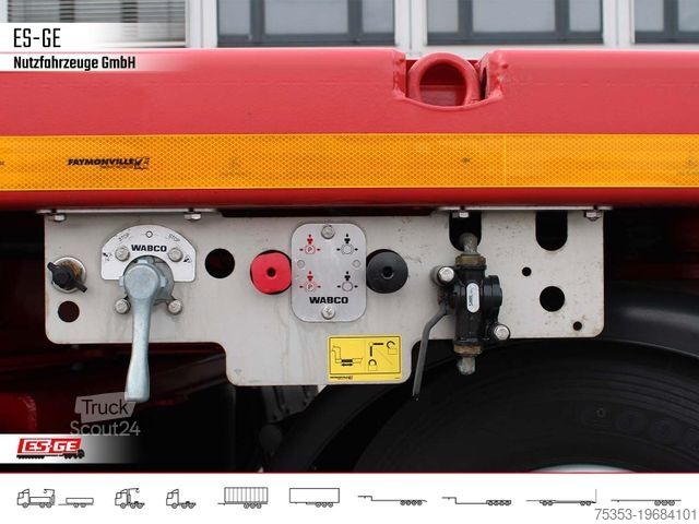 Semiremorcă cu platformă de lucru FAYMONVILLE Telemax Megatrailer - doppelt teleskopierbar