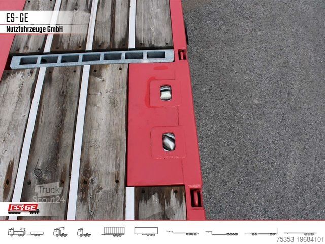 Semiremorcă cu platformă de lucru FAYMONVILLE Telemax Megatrailer - doppelt teleskopierbar