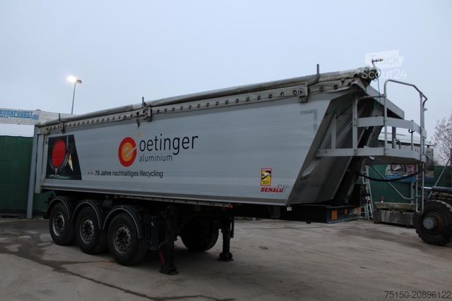 Semiremorcă basculantă BENALU Kippmulde ALU/ALU - SAF - 30 m³ - Nr.: 193