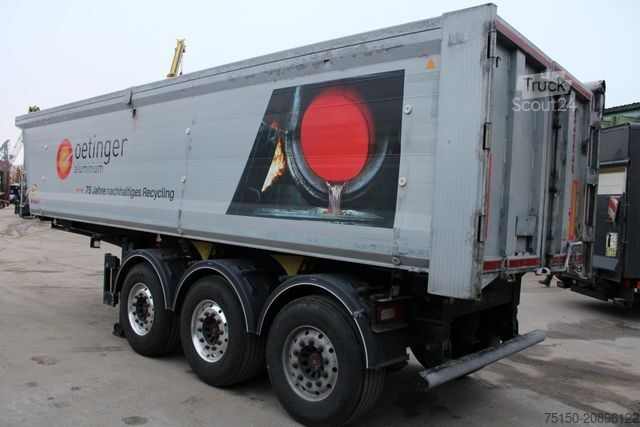 Semiremorcă basculantă BENALU Kippmulde ALU/ALU - SAF - 30 m³ - Nr.: 193