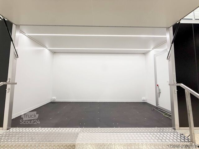 Remorcă promoţională Vezeko VE 27.46 SP | BLACK | PROMOTION | WERBETAFEL 460X216X235CM 2700KG | VERKAUFSANHÄNGER