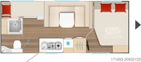 Przyczepa kempingowa Bürstner Averso 560 TK MESSE ANGEBOTE ON TOP